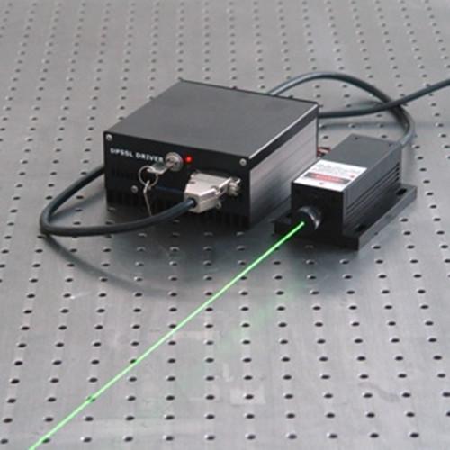 532nm 300mW SLM DPSS Laser Source Narrow Spectrum Linewidth